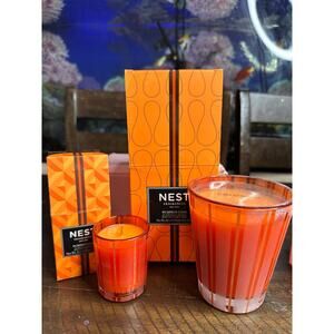 Bundle of two nest candle pumpkin chai